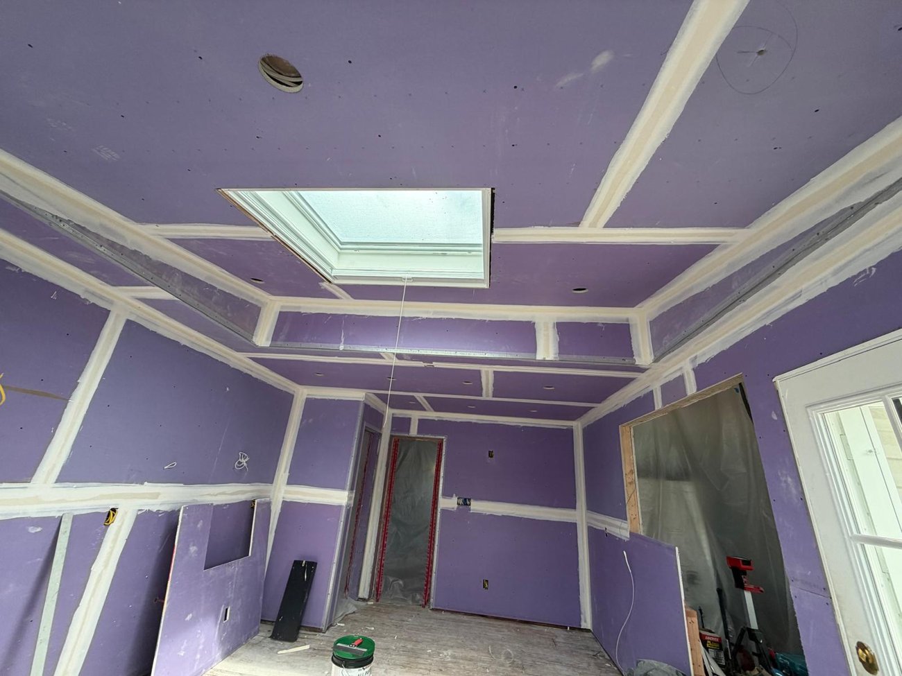 Kitchen gut renovation in progress